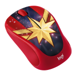 Logitech M 238 Marvel Collection Mouse - Captain Marvel