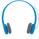 Logitech H150 Stereo Headset - Sky Blue