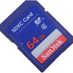 Secure Digital Products SanDisk SDXC, SDB 64GB, C4, 3x5, 5Y