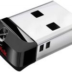 USB Flash Drives SanDisk Cruzer Fit USB Flash Drive, CZ33 16GB, USB2.0, Black, Plug & Stay, 5Y