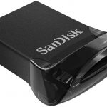 USB Flash Drives SanDisk Ultra Fit USB 3.1 Flash Drive, CZ430 256GB, USB3.1, Black, Plug & Stay, 5Y