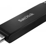 USB Flash Drives SanDisk Ultra USB Type-C Flash Drive, CZ460 64GB, USB Type C 3.1, Black, Super-thin Retractable, 5Y