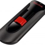 USB Flash Drives SanDisk Cruzer Glide USB Flash Drive, CZ60 16GB, USB2.0, Black, retractable design, 5Y