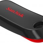 USB Flash Drives SanDisk Cruzer Snap™ USB Flash Drive, CZ62 32GB, USB2.0, Black, Retractable Design, 5Y