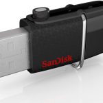 USB Flash Drives SanDisk Ultra Dual USB Drive 3.0, SDDD2 64GB, USB3.0, Black, USB3.0/micro-USB connector, OTG-enabled Android devices, 5Y