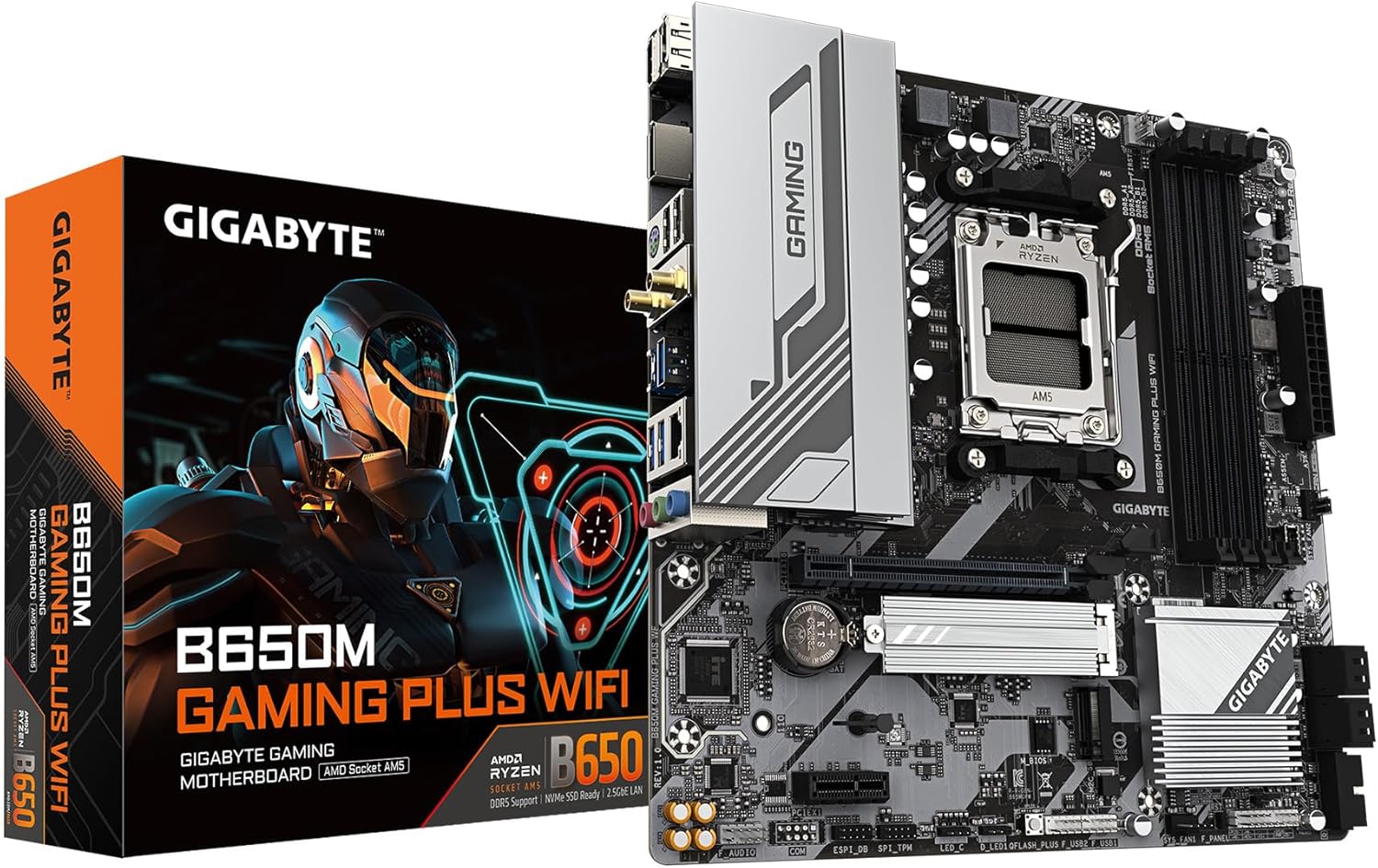 GIGABYTE B650M Gaming Plus WiFi AM5 DDR5