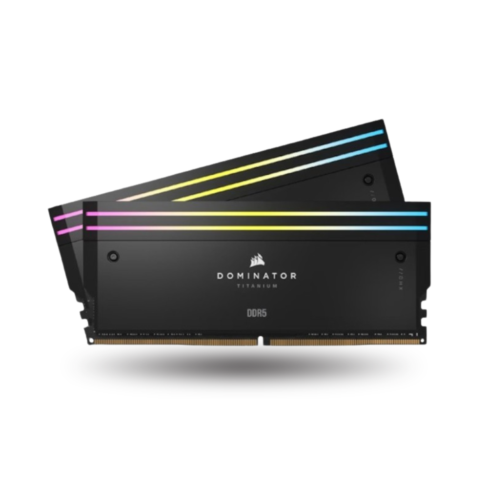 Corsair Dominator Titanium RGB Black DDR5 PC52800 6600MHz 32GB (2x16GB)