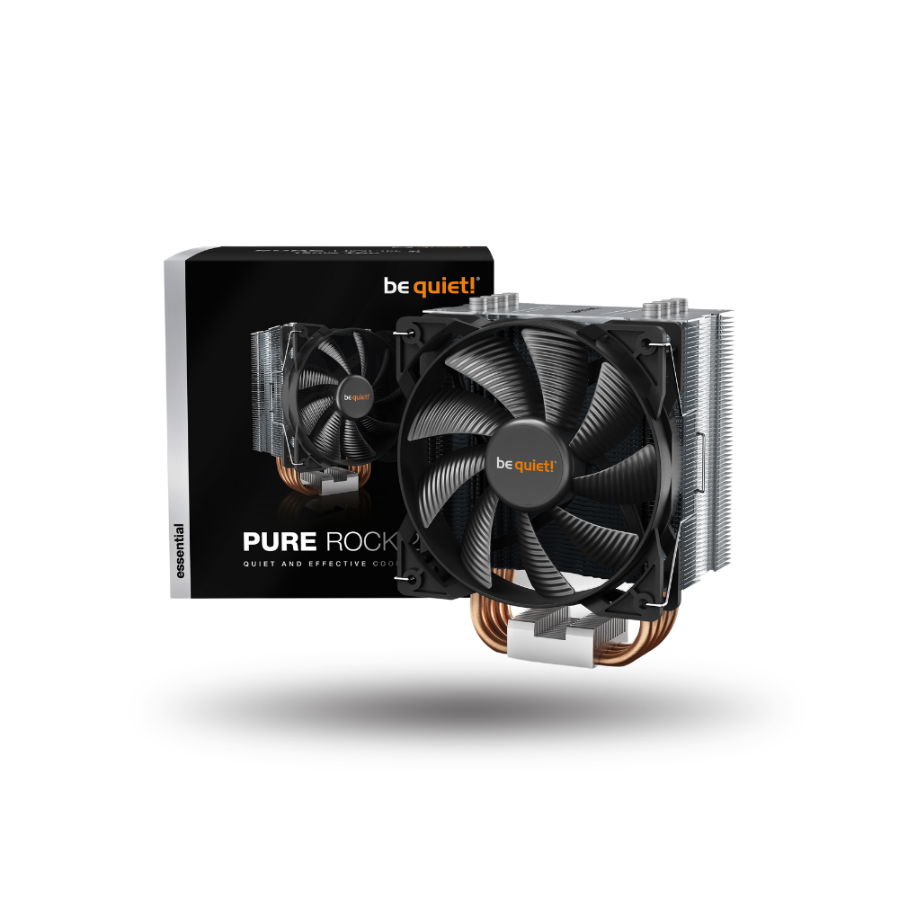 be quiet! Pure Rock 2 - Quiet and Effective Cooling - 1x Pure Wings 2 120mm PWM fan