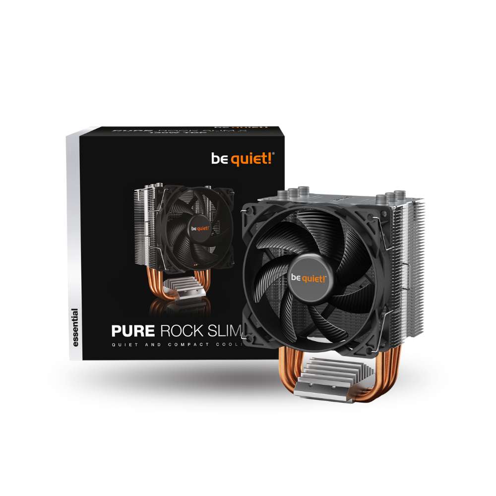 be quiet! Pure Rock Slim 2 - Quiet and Compact Cooling - 1x Pure Wings 2 92mm PWM fan