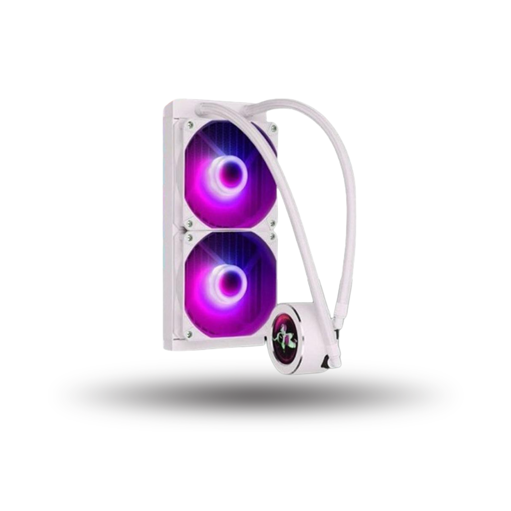 PRIME PREMIUM ANIMA 240MM WHITE - ARGB Liquid Cooler with LCD Display Custom
