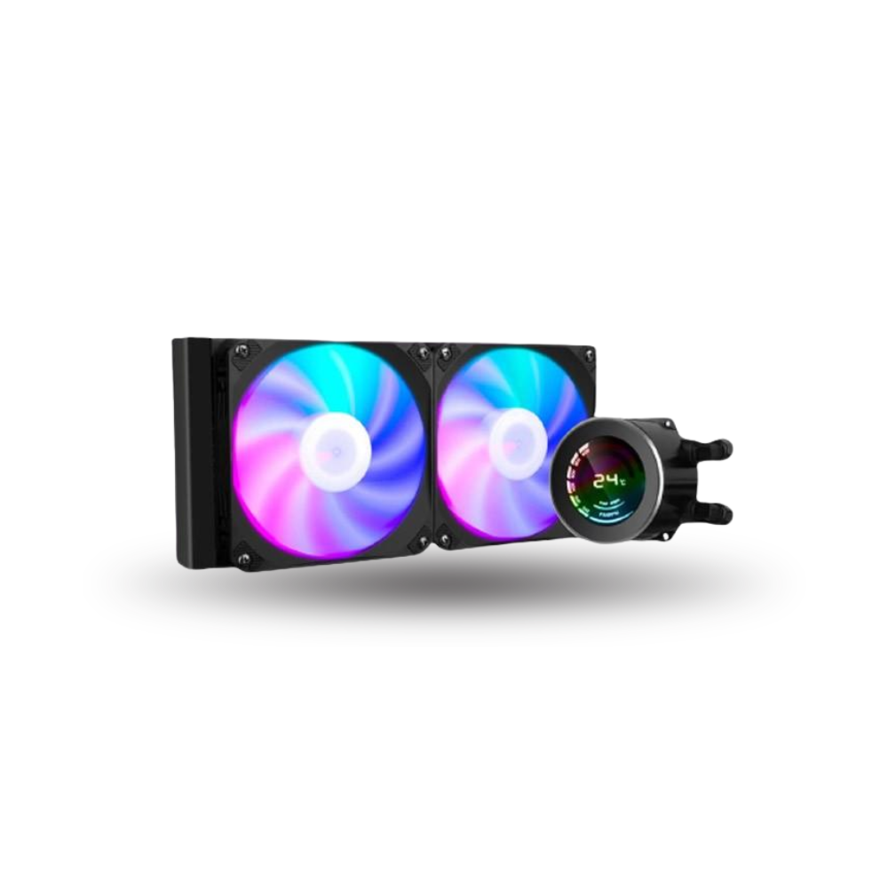 PRIME PREMIUM GALATEK 240 BLACK - ARGB Liquid Cooler with LCD Display