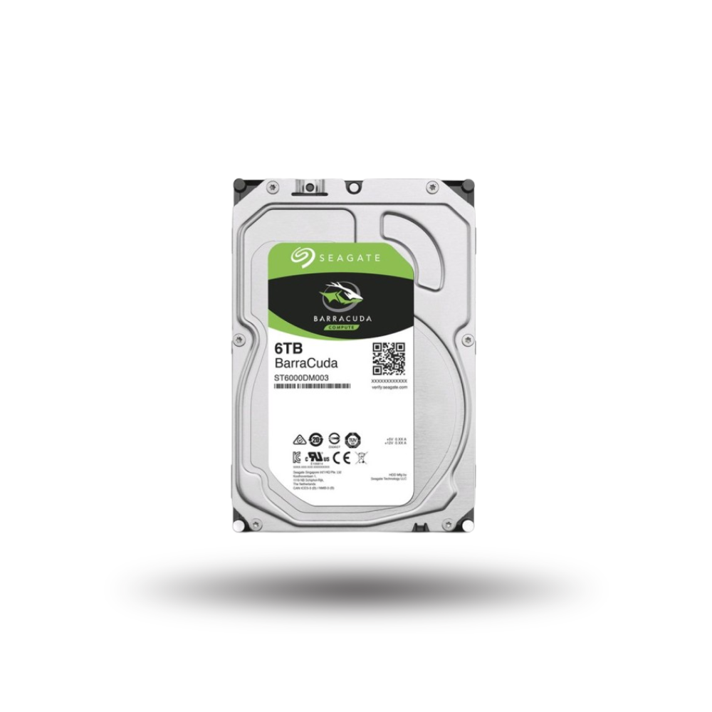 Seagate 6TB SATA3 - BarraCuda Series