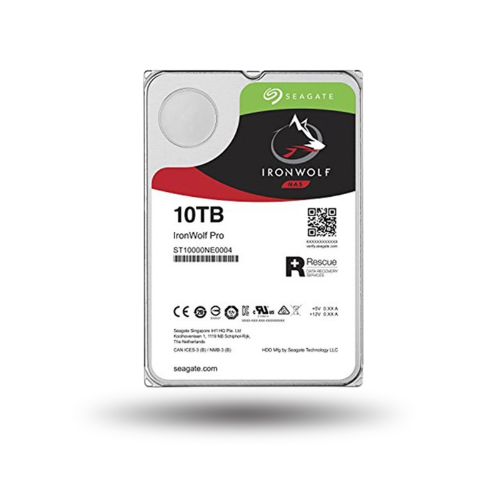 Seagate 10TB For NAS - IronWolf Pro Series