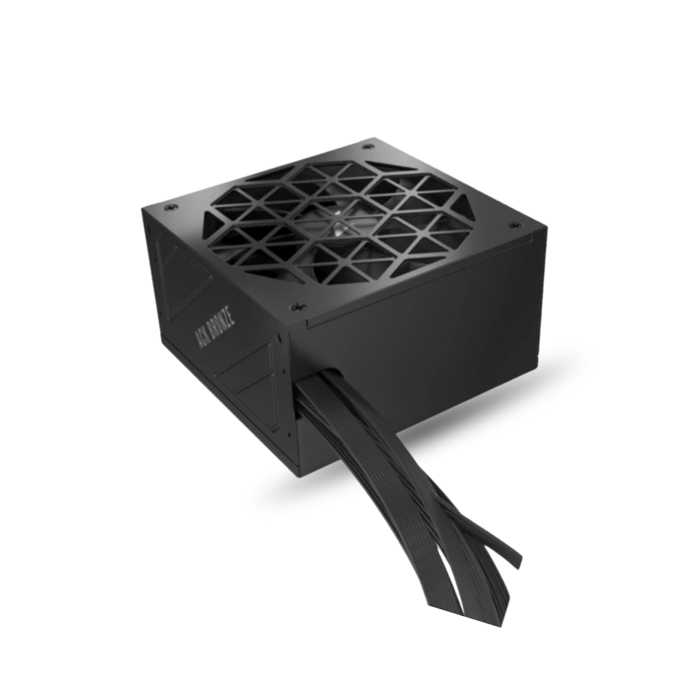 1STPLAYER ACK Series 650W HA-650AA2 80+ Bronze Certified with Embossed Cable - Active PFC - 140MM Hydraulic Bearing - Whisper-Quiet Fan Design