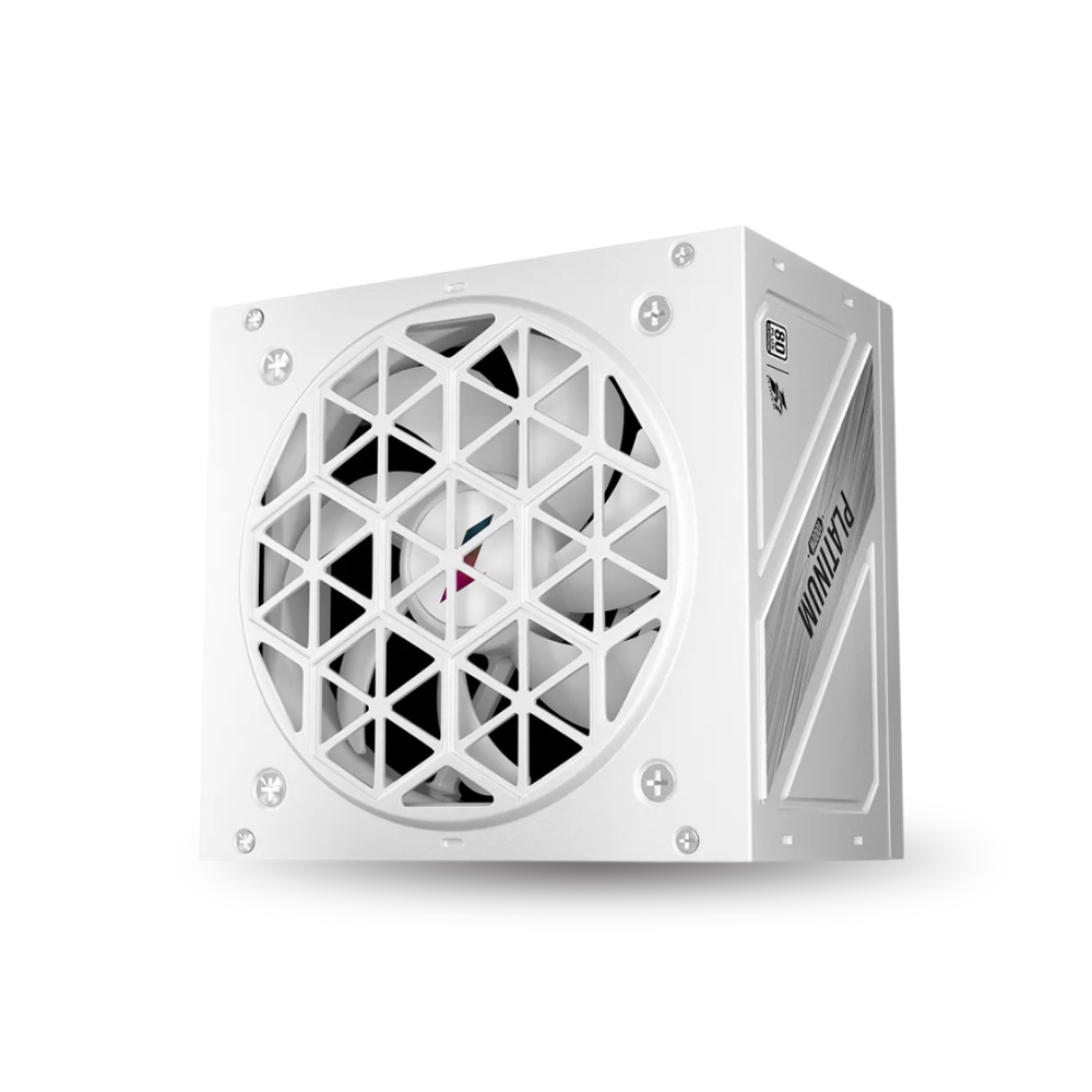 1STPLAYER NGDP ATX 3.0 1000W WHITE HA-1000BA3 80+ Platinum Certified - Full Modular - CYBENETICS ATX3.0 PASS