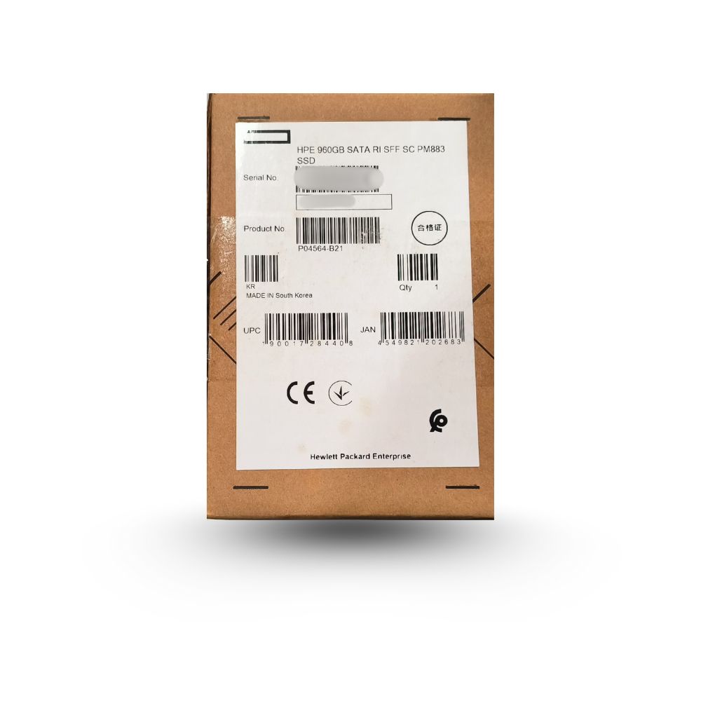 HPE 980GB SATA RI SFF SC PM883 SSD