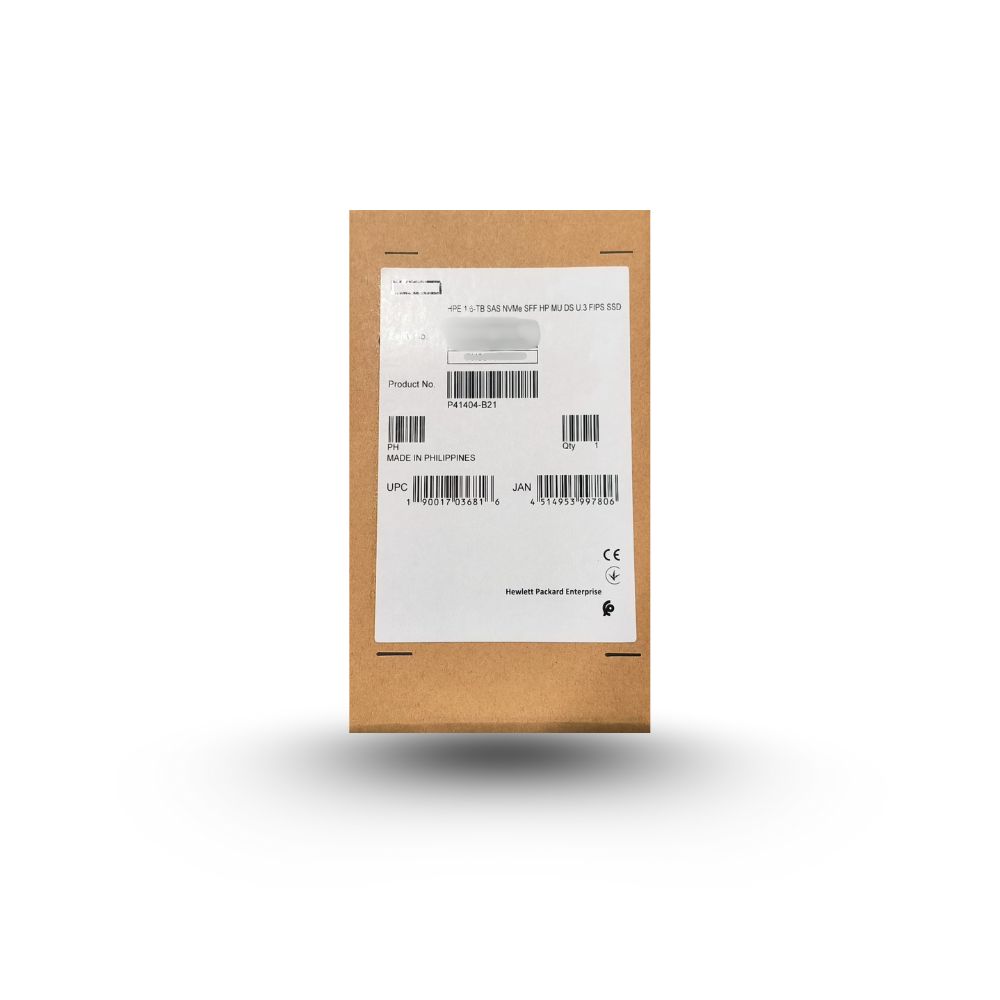 HPE 1.6-TB SAS NVMe SFF HP MU DS U.3 FIPS SSD