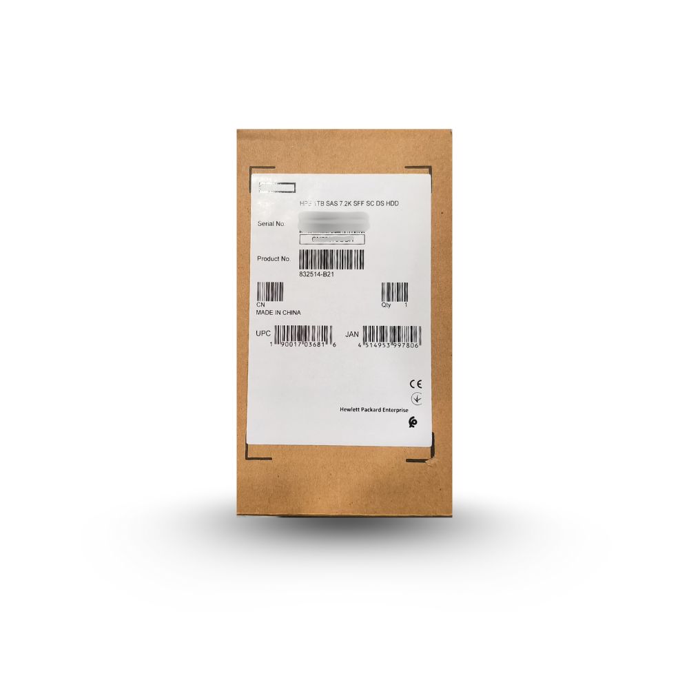 HPE 1TB SAS 7.2K SFF SC DS HDD