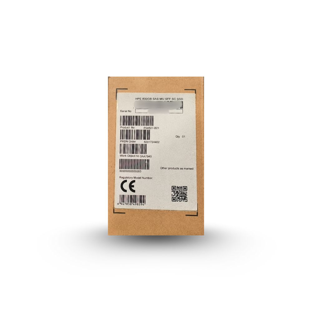 HPE 800GB SAS MU SFF SC SSD