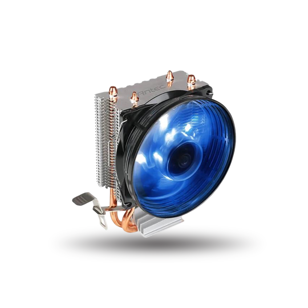 Antec A30 PRO Air Cooler - 2 Direct-Touch Copper Heat Pipes with Blue LED Design - Compatibility All Socket