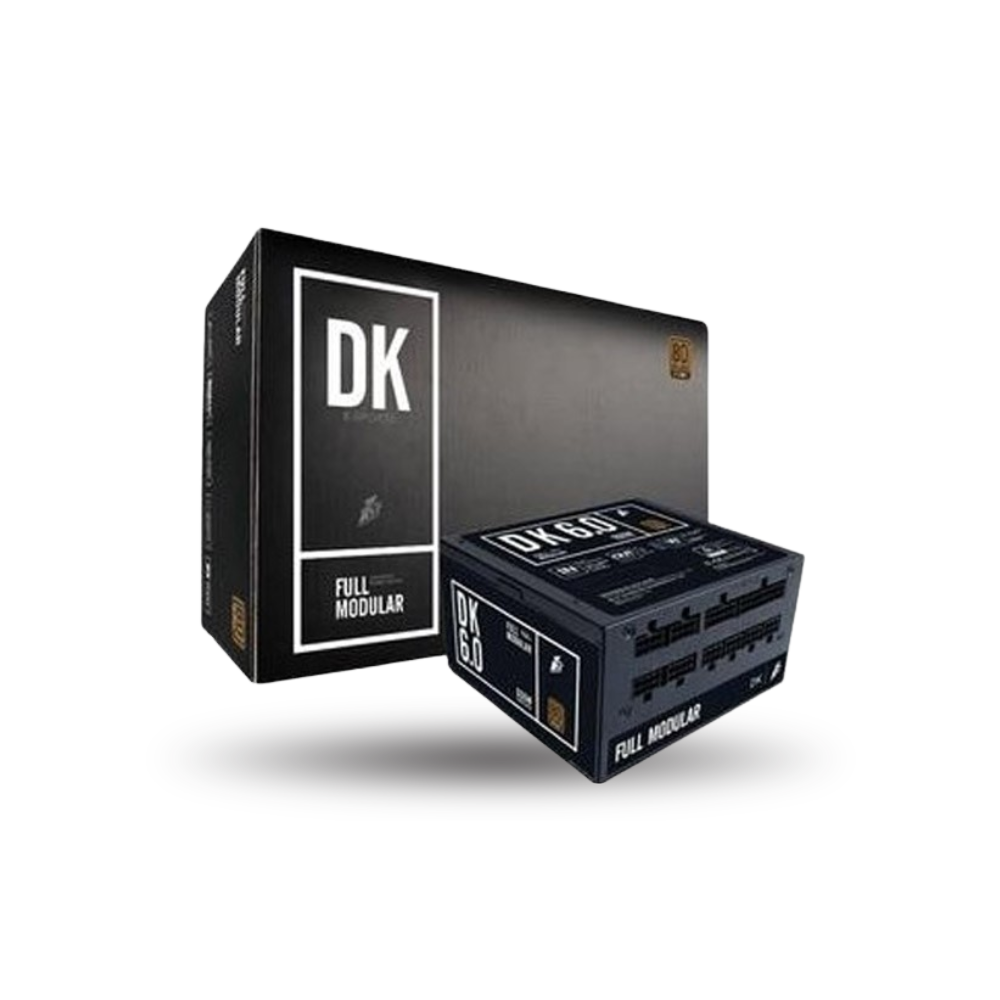1STPLAYER DK6.0 Full Modular 600W PS-600AX(BM) 80+ Bronze Certified - Japanese Main Capacitors - 3 Years Warranty Replacement