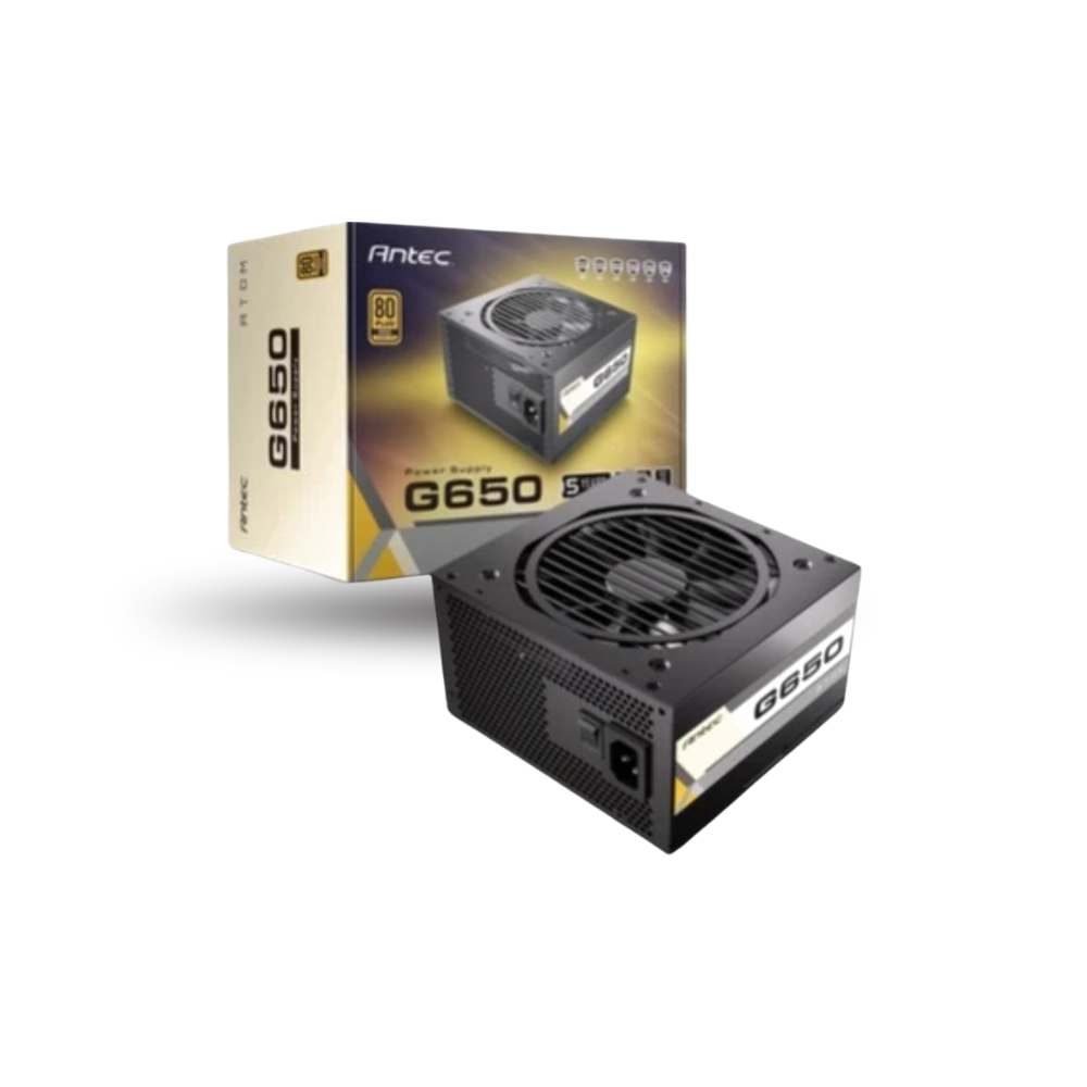 Antec ATOM G650 - 650W 80+ Gold Certified - Semi Modular - 5 Years Warranty Replacement