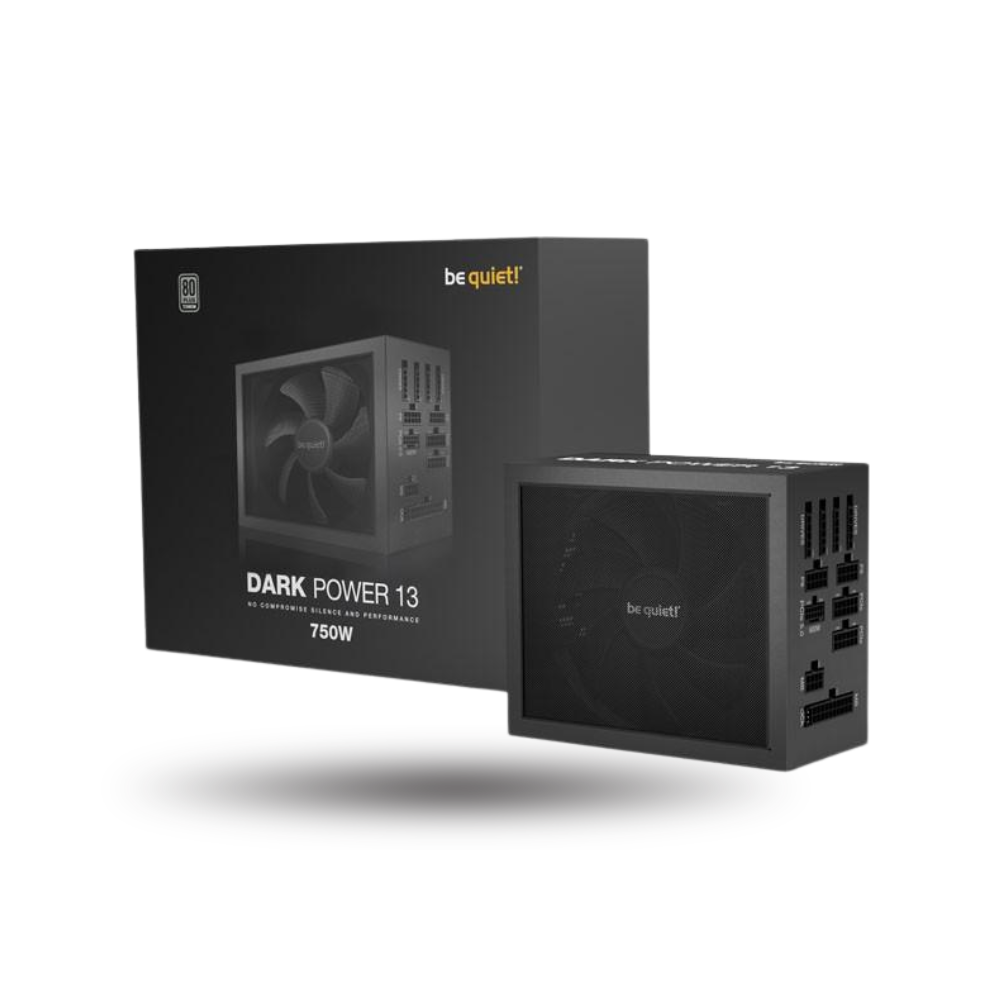 be quiet! DARK POWER 13 750W - Fully Modular - ATX 3.0 PCIe 5.0 - 80+ Titanium Certified - 10 Years Warranty - Number 1 PSU in Germany