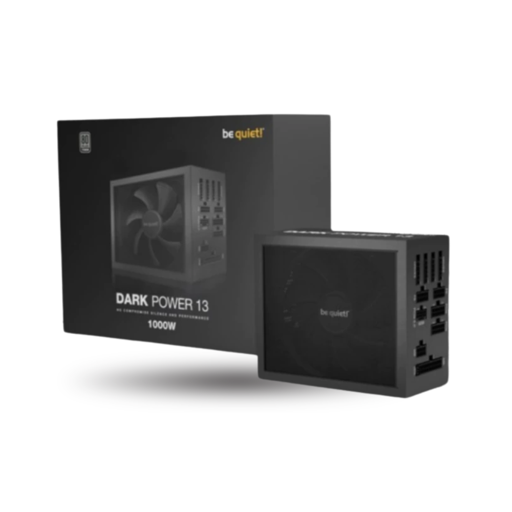 be quiet! DARK POWER 13 1000W - Fully Modular - ATX 3.0 PCIe 5.0 - 80+ Titanium Certified - 10 Years Warranty - Number 1 PSU in Germany