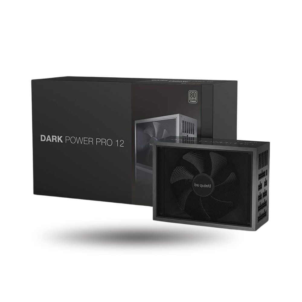 be quiet! DARK POWER PRO 12 1200W - Fully Modular - 80+ Titanium Certified - 10 Years Warranty - Number 1 PSU in Germany