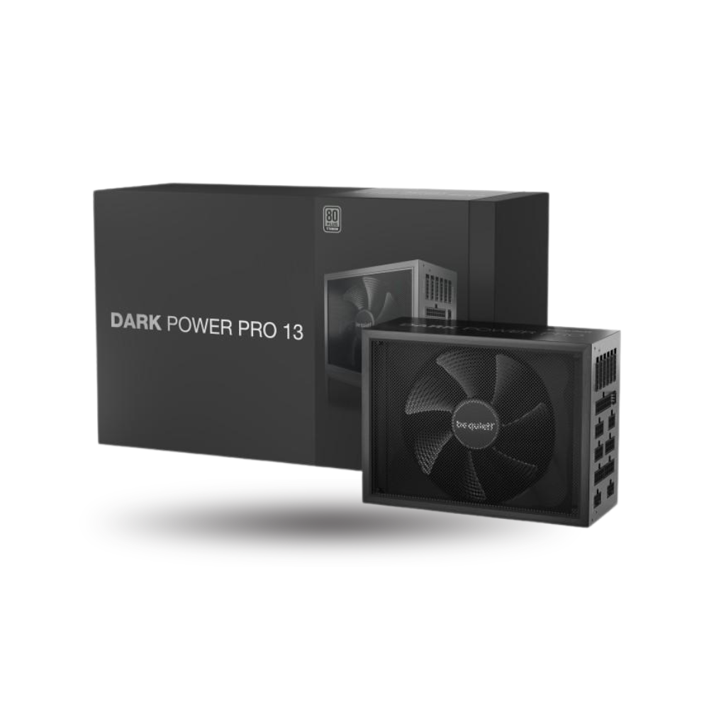 be quiet! DARK POWER PRO 13 1300W - Fully Modular - ATX 3.0 PCIe 5.0 - 80+ Titanium Certified - 10 Years Warranty - Number 1 PSU in Germany