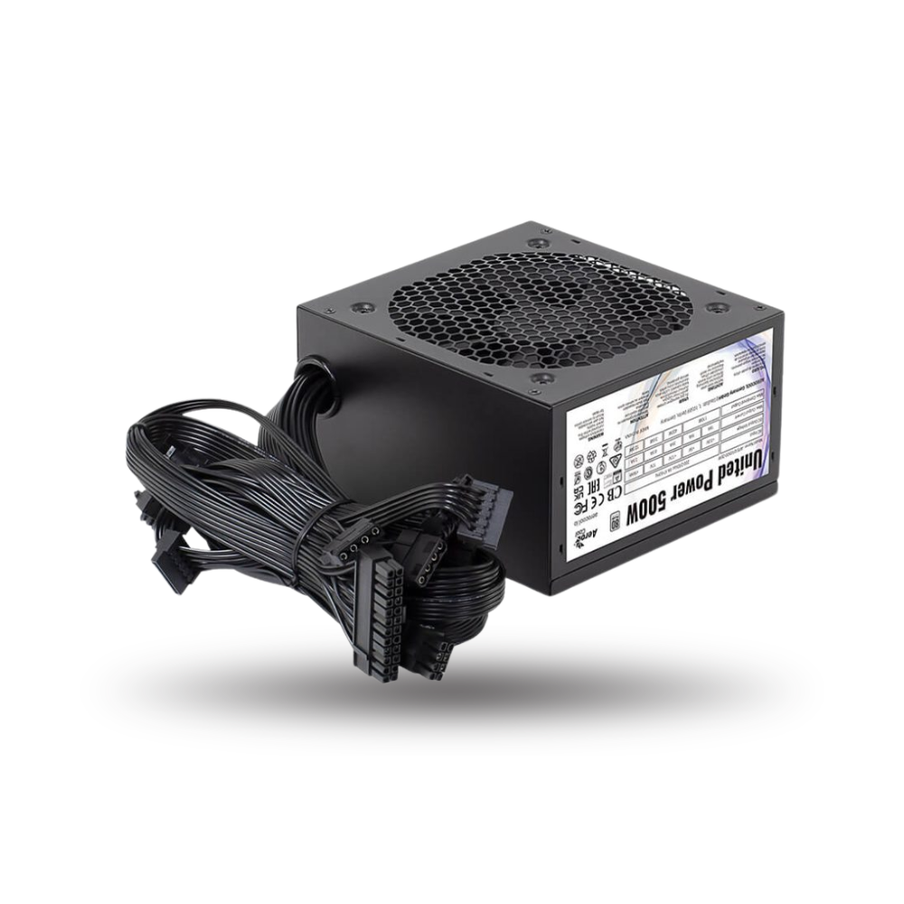 Aerocool United Power 500W 80 Plus White - 2 Years Warranty