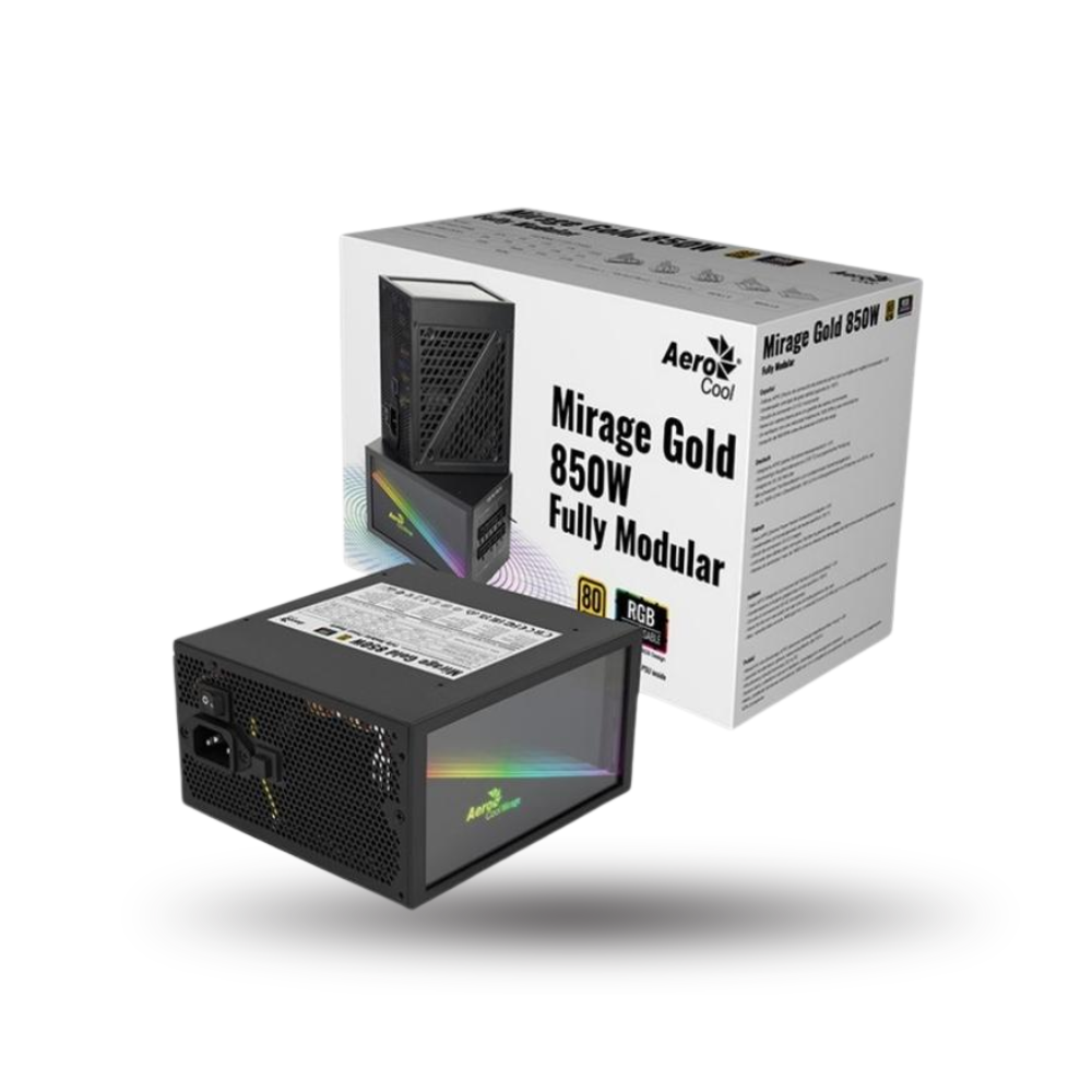 Aerocool Mirage Gold 850W 80 Plus Gold Fully Modular