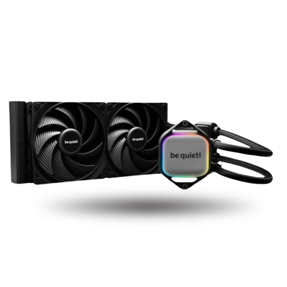 be quiet! Pure Loop 2 240mm Liquid Cooler - Quiet & Superior Cooling - 2x Pure Wings 3 120mm PWM High-Speed Fan