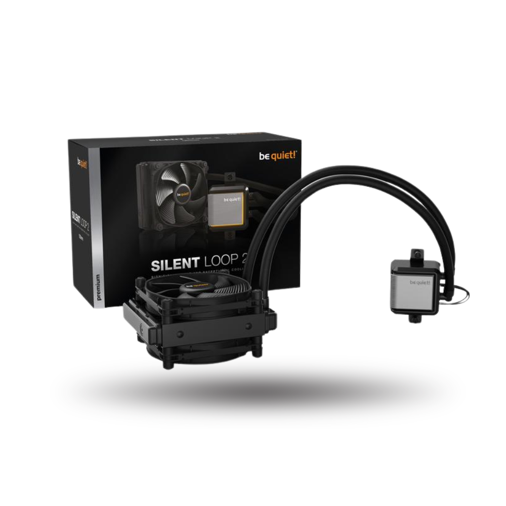 be quiet! Silent Loop 2 120mm - Significant Quiet & Exceptional Cooling - 1xSilent Wings 3 120mm PWM
