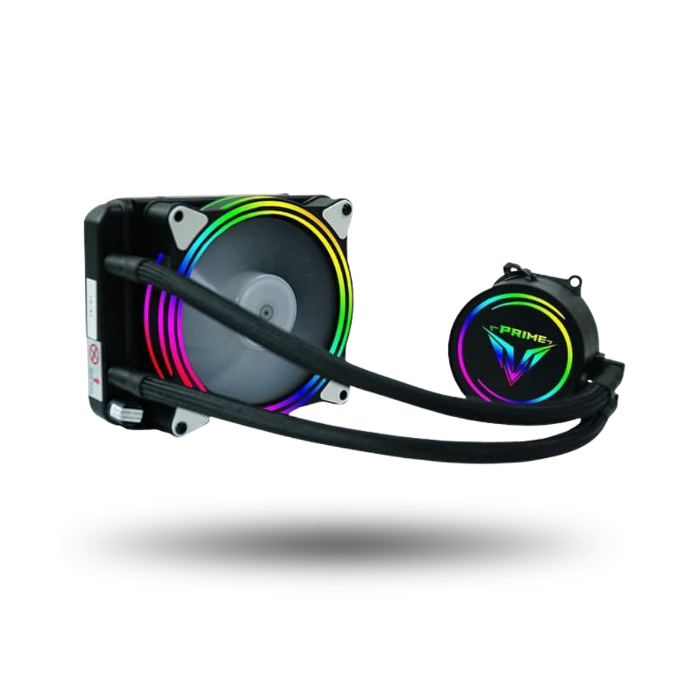 PRIME POLAR 120T Water Cooling 120mm Radiator - Leak Proof - ARGB - Aura Sync - Support LGA 1700