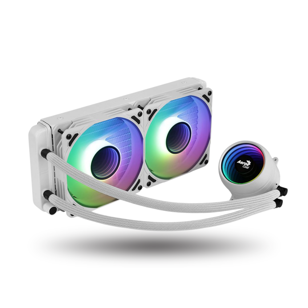 Aerocool Mirage L240 White Version 240MM ARGB Liquid Cooler