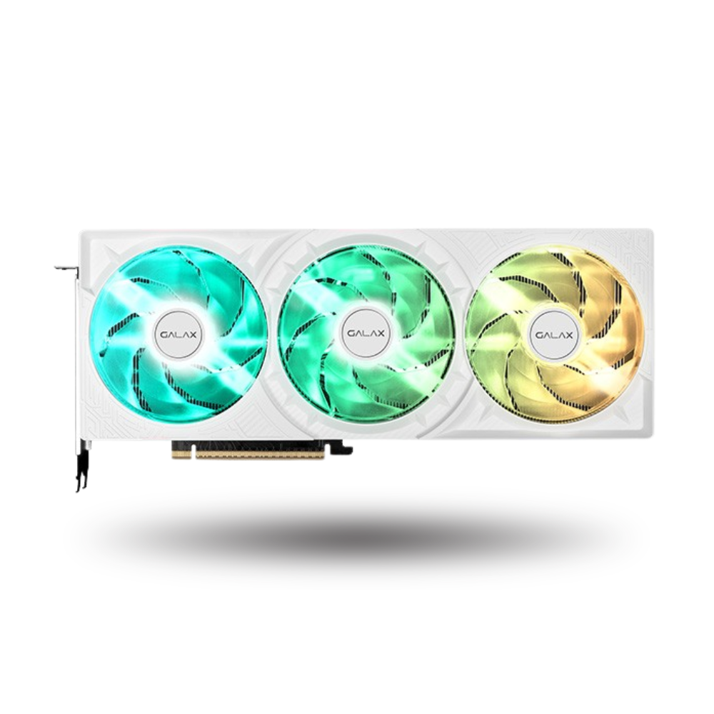 GALAX GeForce RTX 5080 16GB GDDR7 WHITE (1-Click OC) - ARGB LIGHTING OVERHAUL - TRIPLE FAN - Garansi 3 Thn