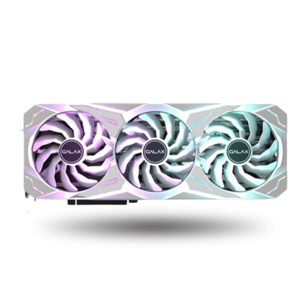 GALAX GeForce RTX 4070 Ti SUPER 16GB GDDR6X SG PLUS WHITE (1-Click OC) - RGB EFFECT - TRIPLE FAN - Garansi 3 Thn