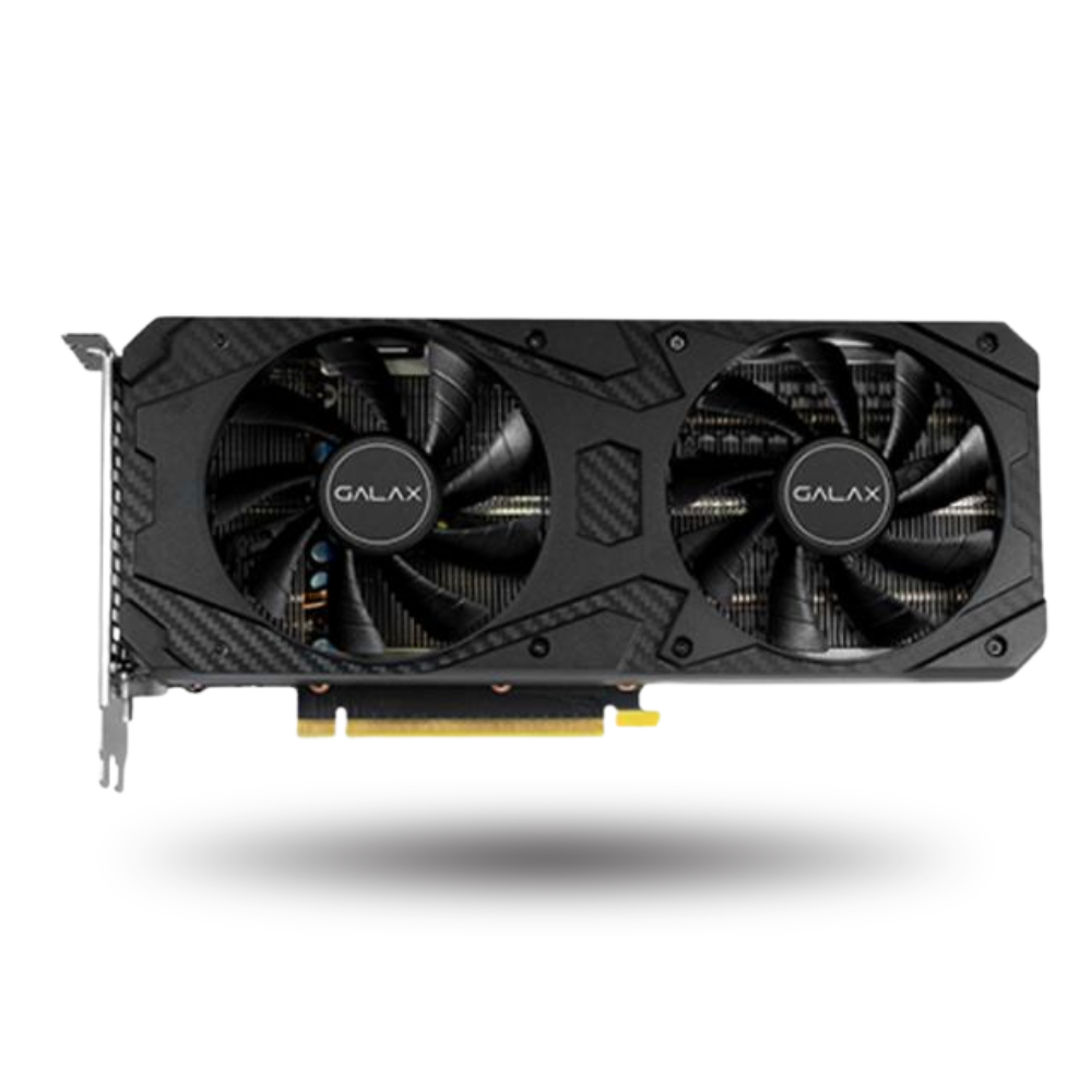 GALAX GeForce RTX 3060 12GB GDDR6 (1-Click OC) - DUAL FAN - [Factory Brand New - No Box] - Garansi 3 Thn