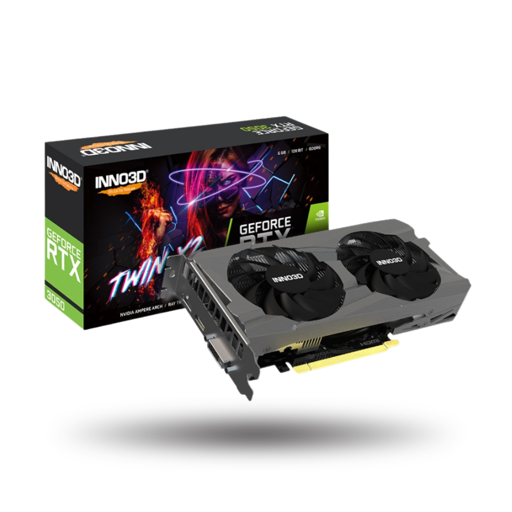 Inno3D GeForce RTX 3060 12GB GDDR6 TWIN X2 - DUAL FAN - Garansi 3 Thn