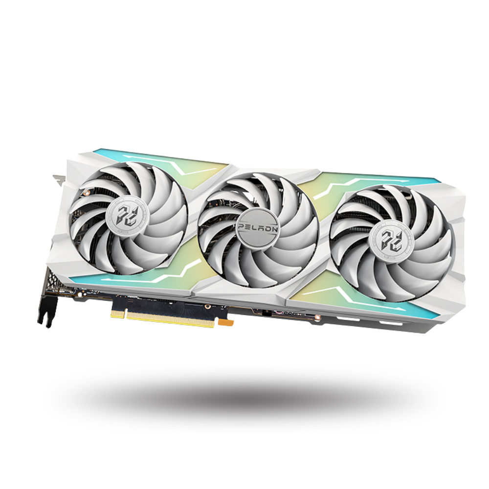 PELADN GeForce RTX 3070 8GB GDDR6 BAIKAI (White Edition) - TRIPLE FAN - Garansi 2 Thn