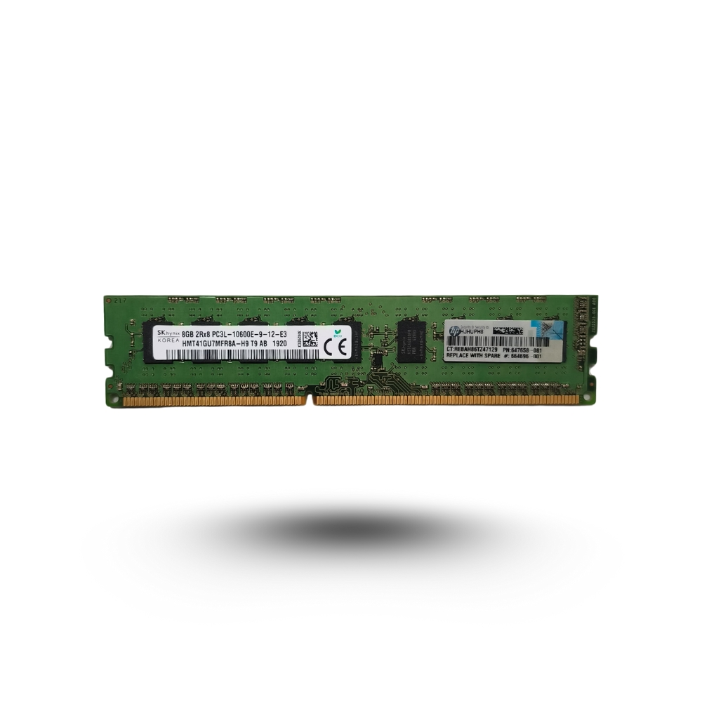 HP 8-GB (1x8GB) Dual Rank LP UDIMM - HP 647658-081