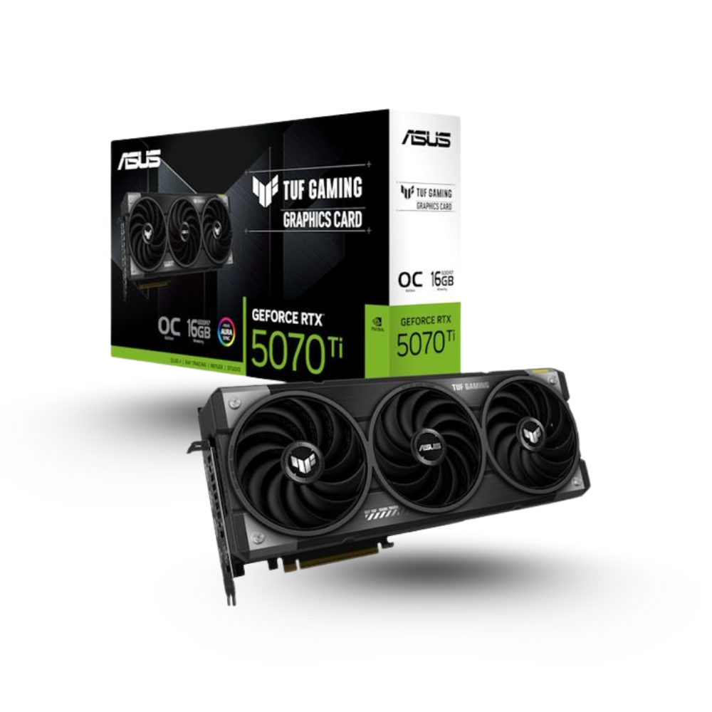 Asus GeForce RTX 5070 Ti 16GB GDDR7 TUF Gaming OC Edition