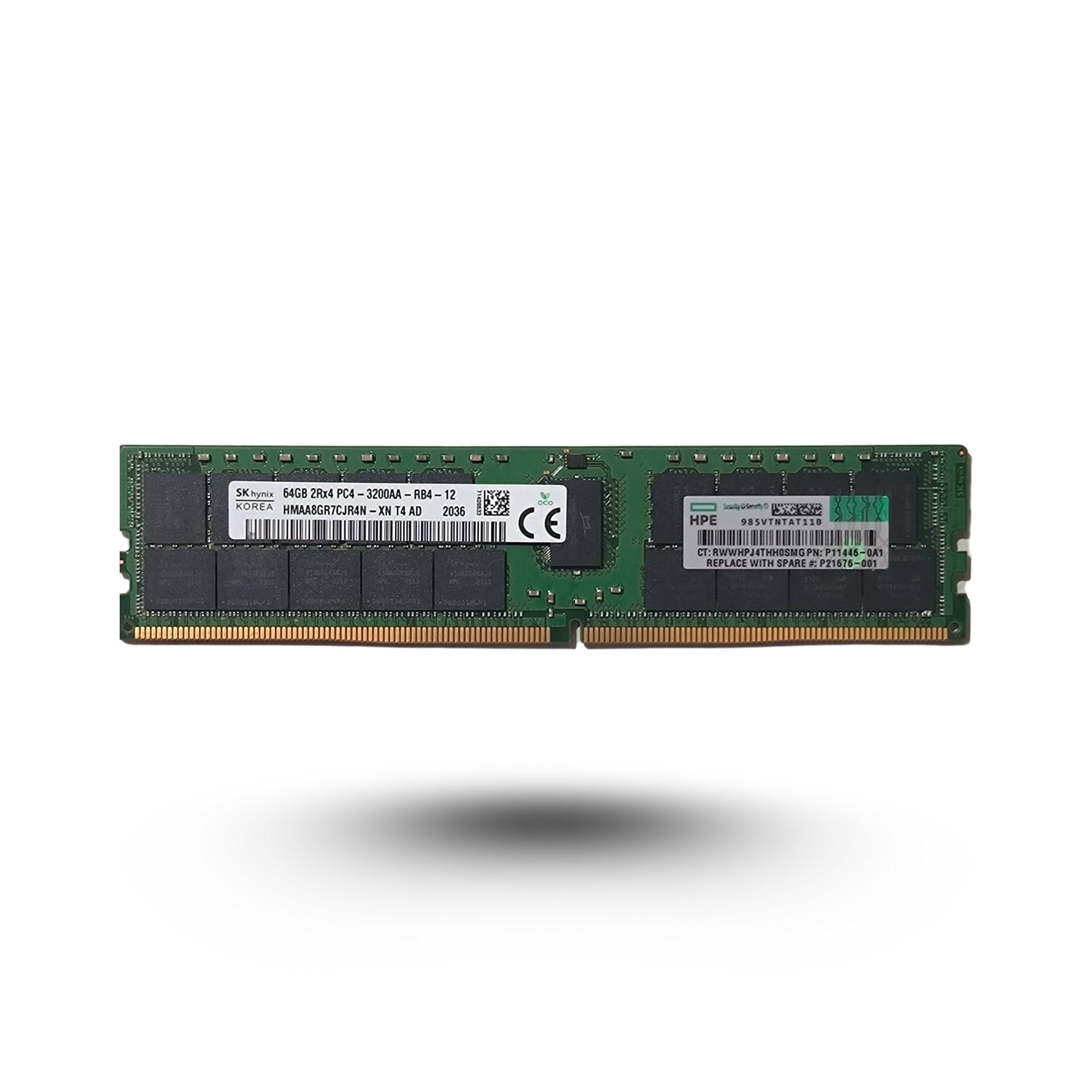 HPE 64-GB (1 x 64GB) Dual Rank x4 DDR4-3200 - HPE P11446-0A1