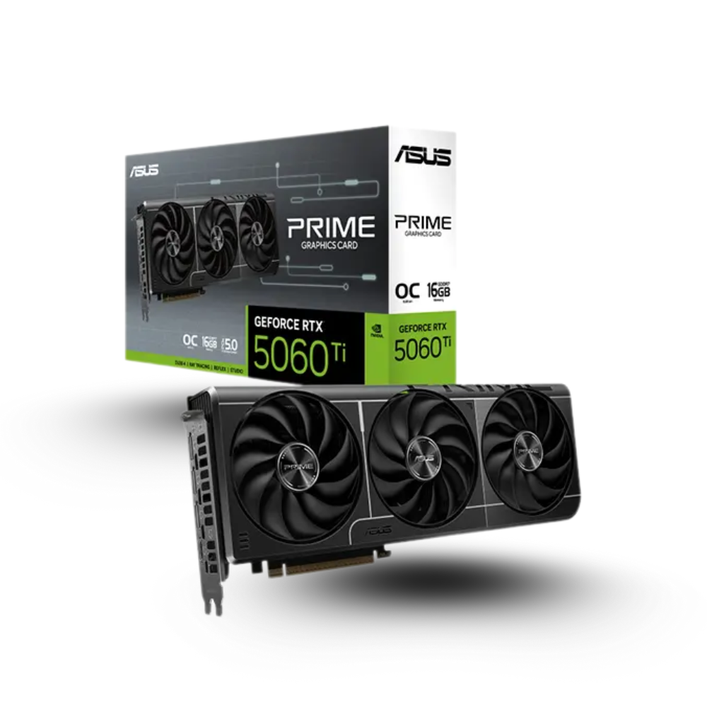 Asus GeForce RTX 5060 Ti 16GB GDDR7 PRIME OC Edition