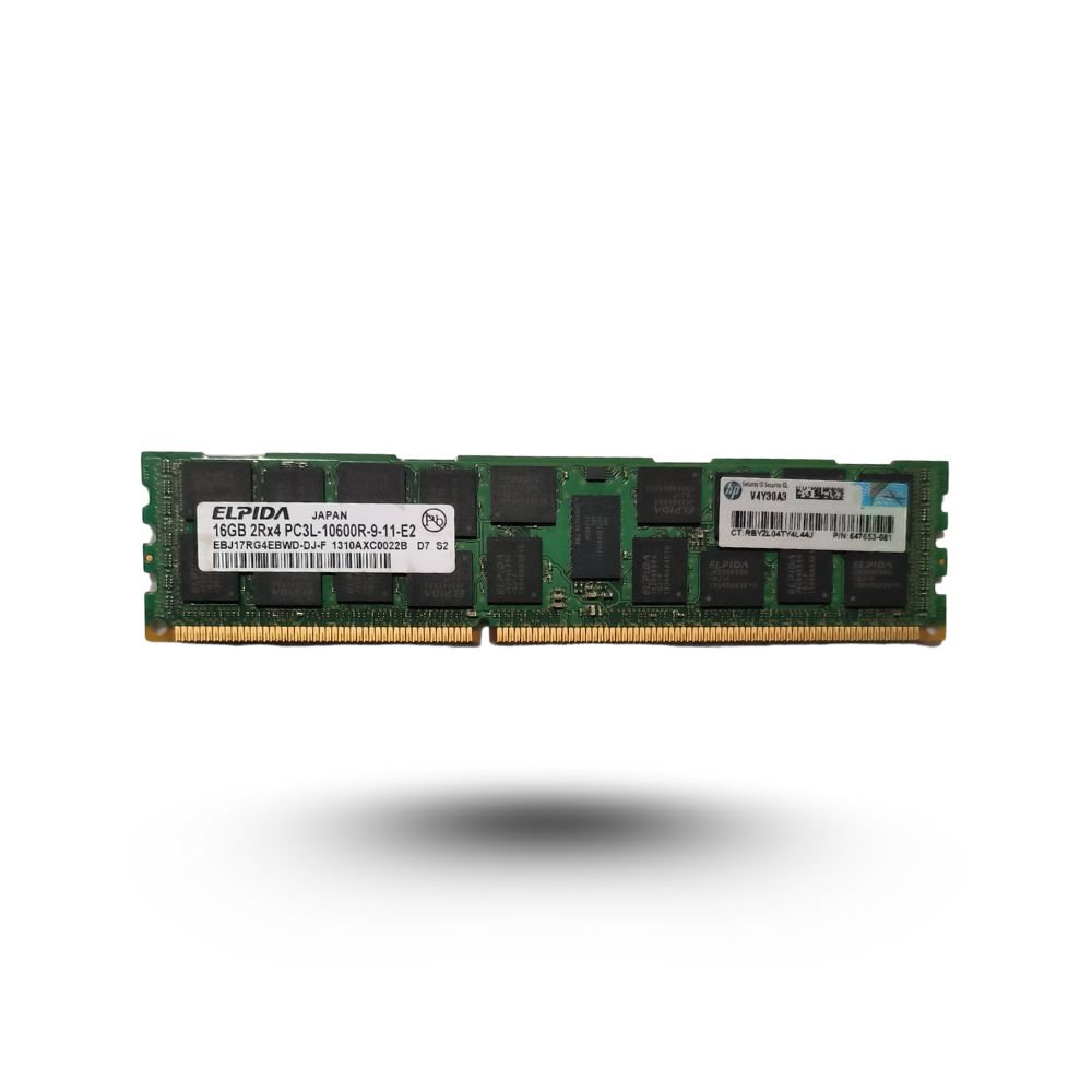 HP 16-GB (1x16GB) LV SDRAM RDIMM - HP 647653-081