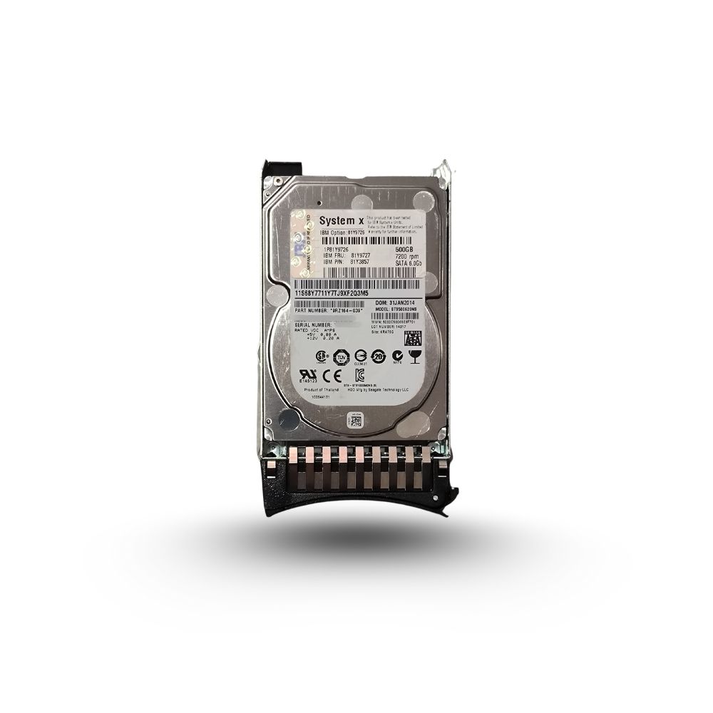 LENOVO 500GB 7.2K 6G NL SATA SFF HS HDD - LENOVO 81Y9727