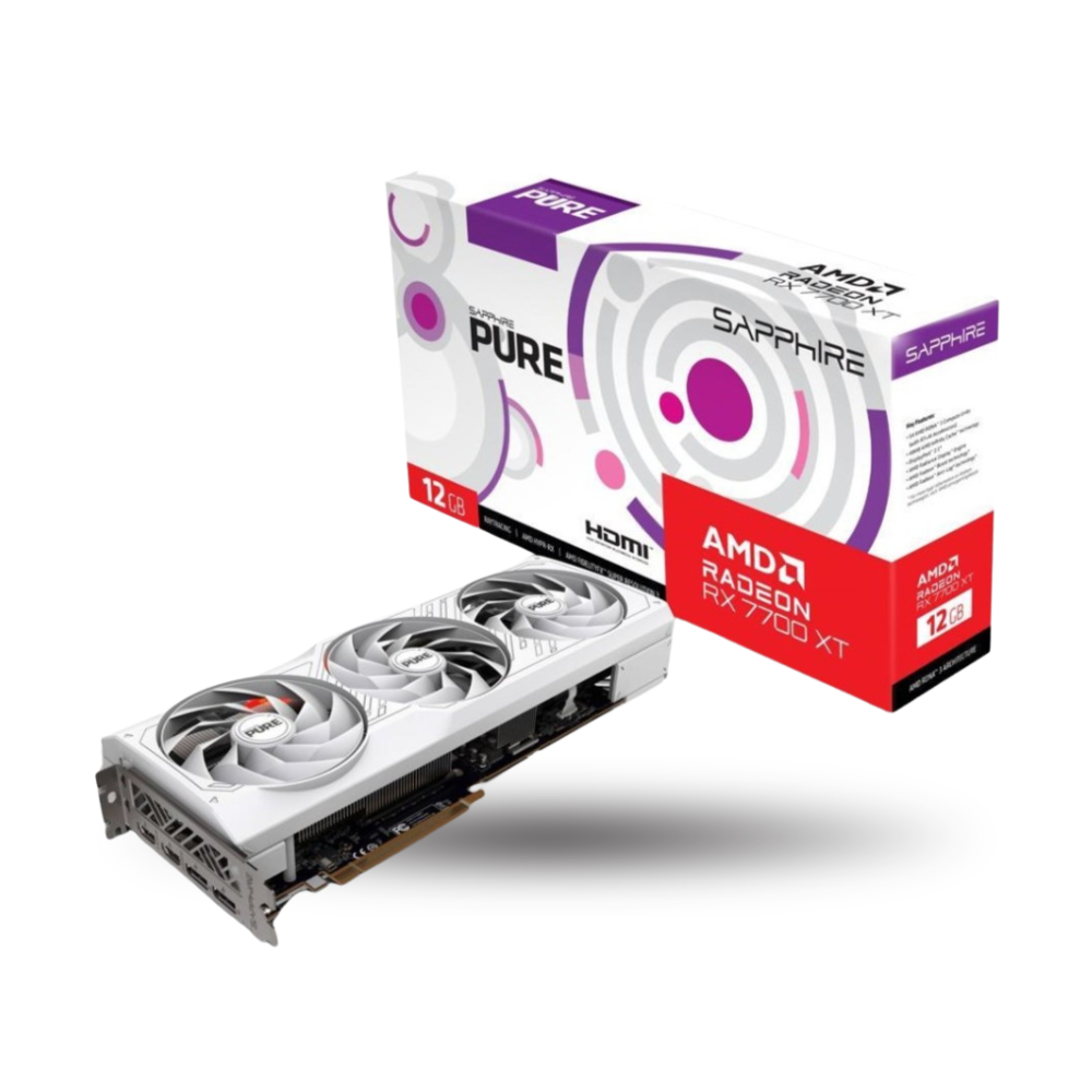 Sapphire PURE Radeon RX 7700 XT 12GB GDDR6 Gaming OC