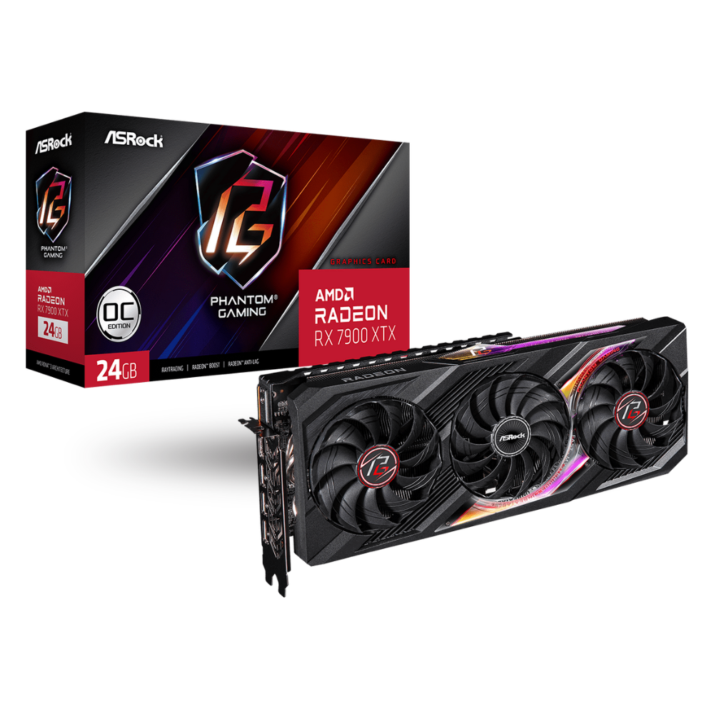 ASRock Radeon RX 7900 XTX 24GB GDDR6 - Phantom Gaming 24G OC