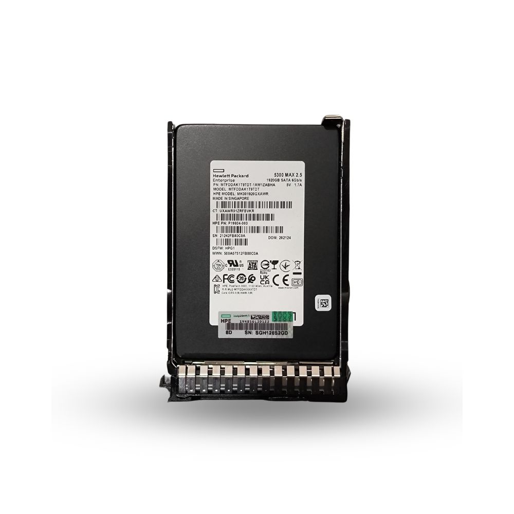 HPE P19934-003 1.92TB SATA 6Gb/s Mixed Use 2.5-Inch Solid State Drive